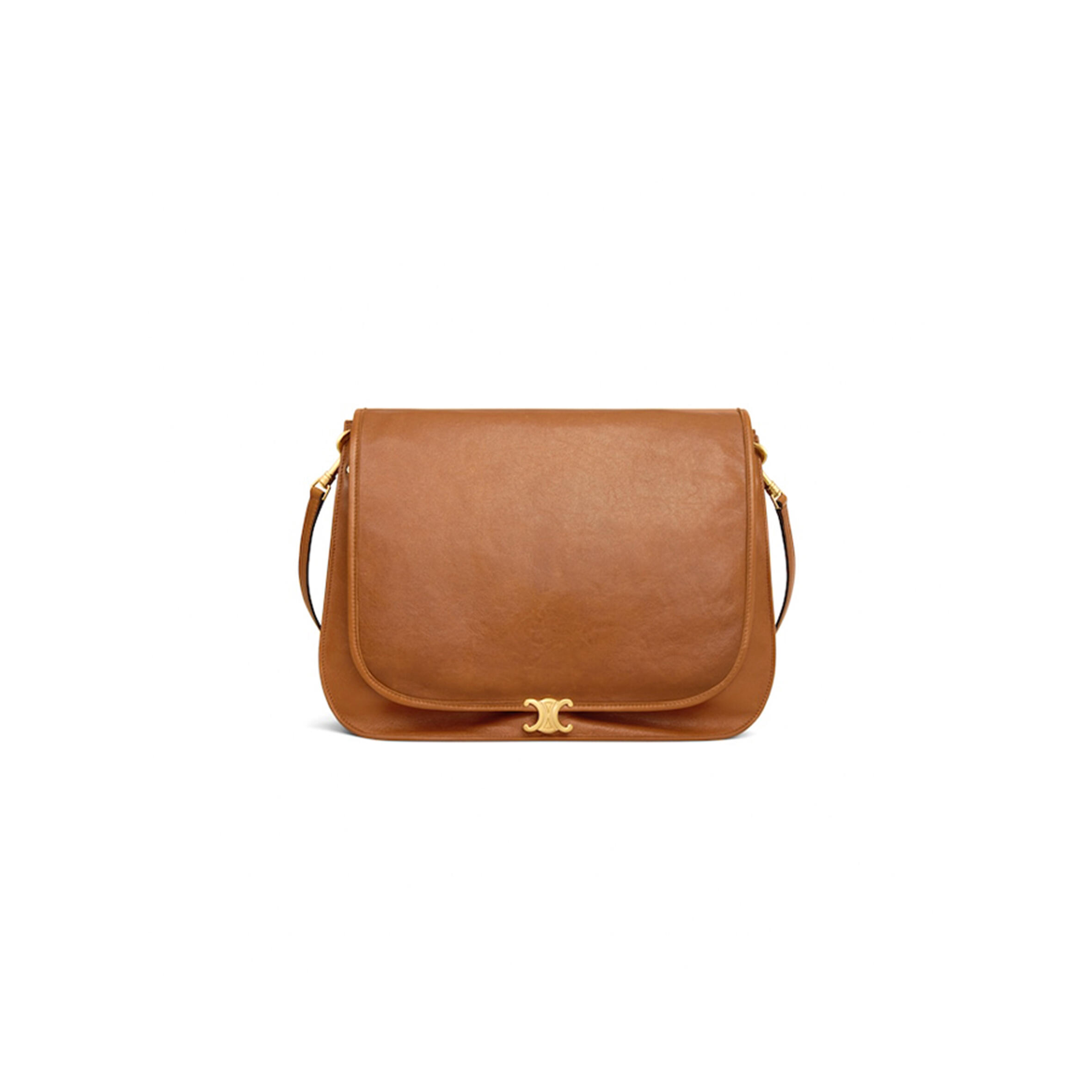 ce1i*e soft triomphe besace in S*pple shiny lambskin 123632t88.gfy5 (34*25*13cm)